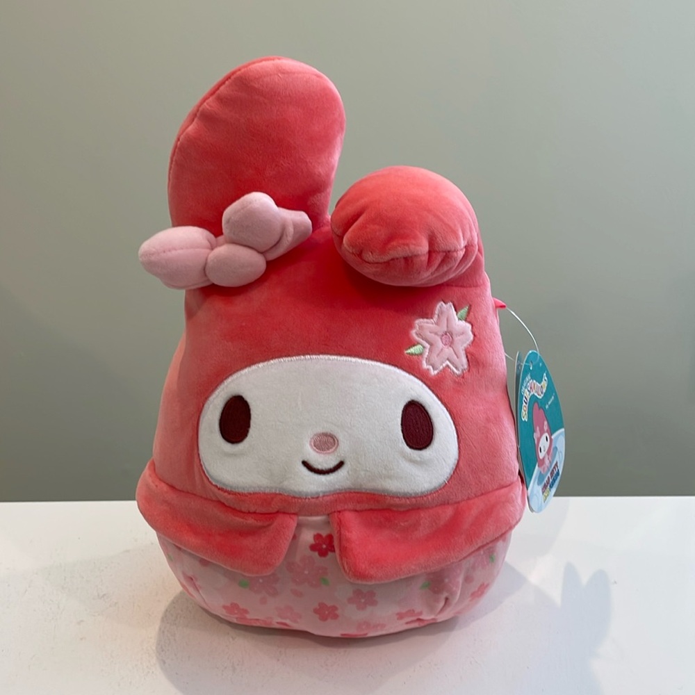 NWT 8” Sanrio Sakura My Melody 🌸 Cherry Blossom Squishmallow